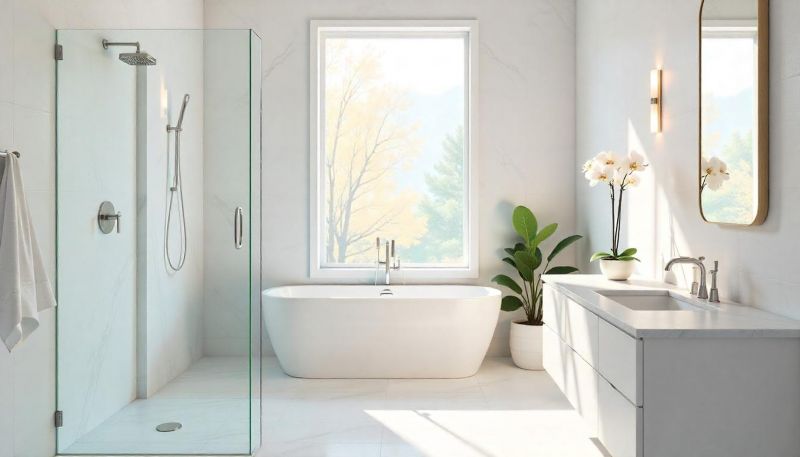 Freestanding Tub Installation in Lancaster, PA